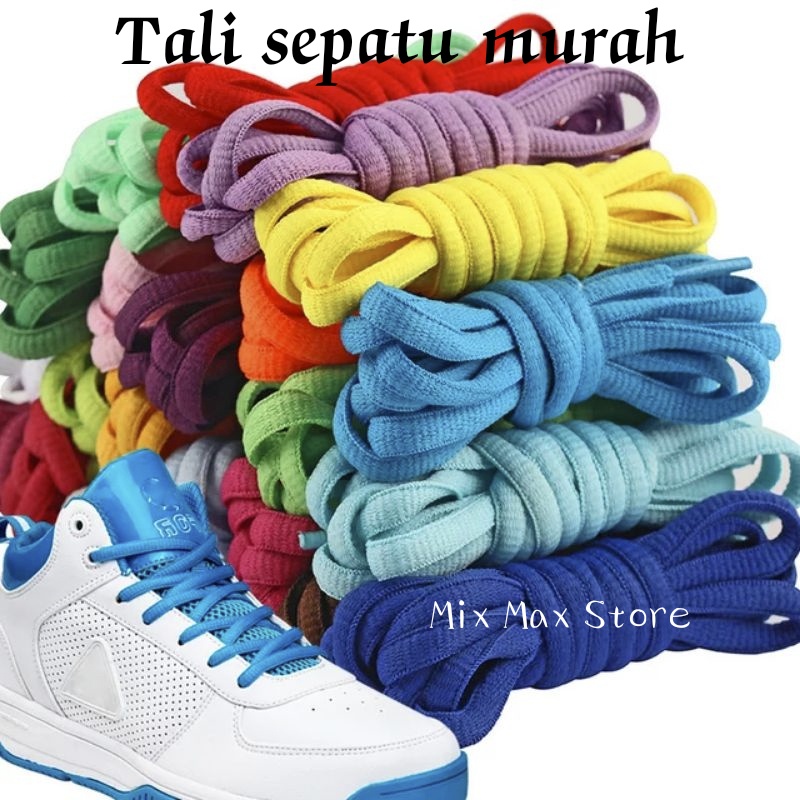 BISA COD/ Tali sepatu// tali sepatu sneakers elastis oval warna warni pria/wanita, tali sepatu oval, tali sepatu bulat, tali sepatu olahraga, tali sepatu motif, tali sepatu original 2022