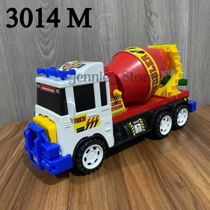 Mainan Truck Molen Mobil Truk Molen Mobil Construction Mixer Jumbo