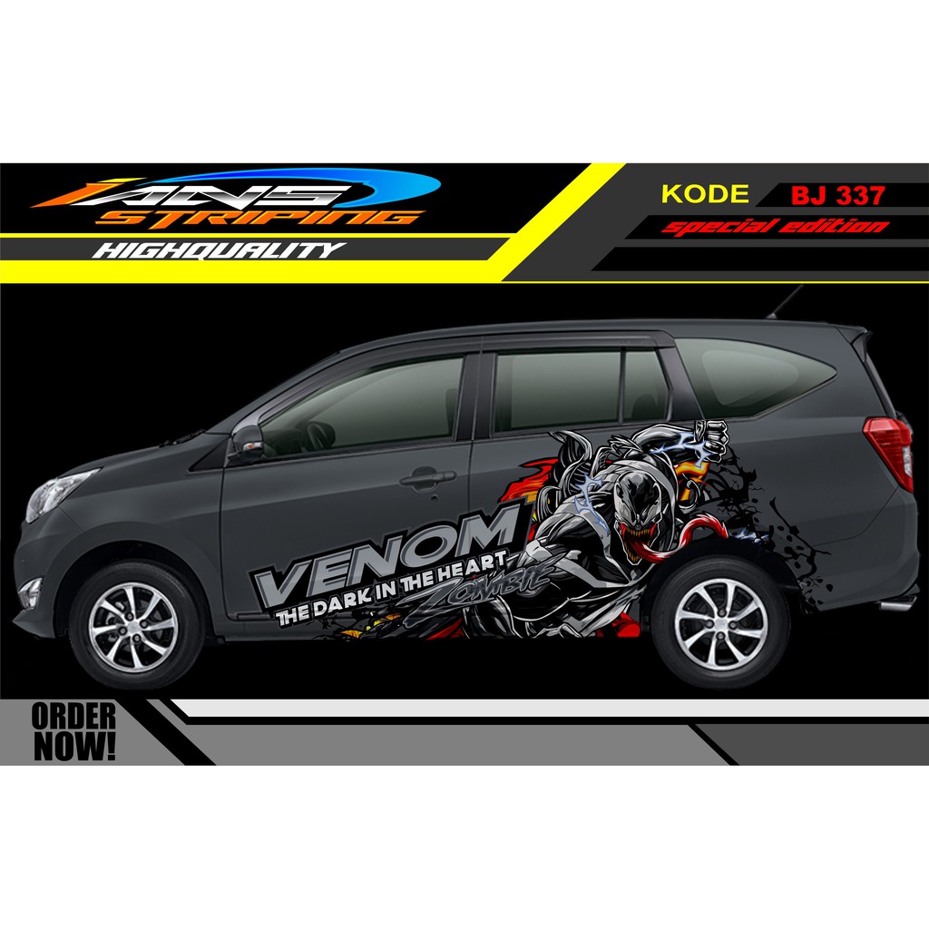 STIKER MOBIL SIGRA, CALYA , AVANZA / DECAL STICKER MOBIL / STIKER MOBIL