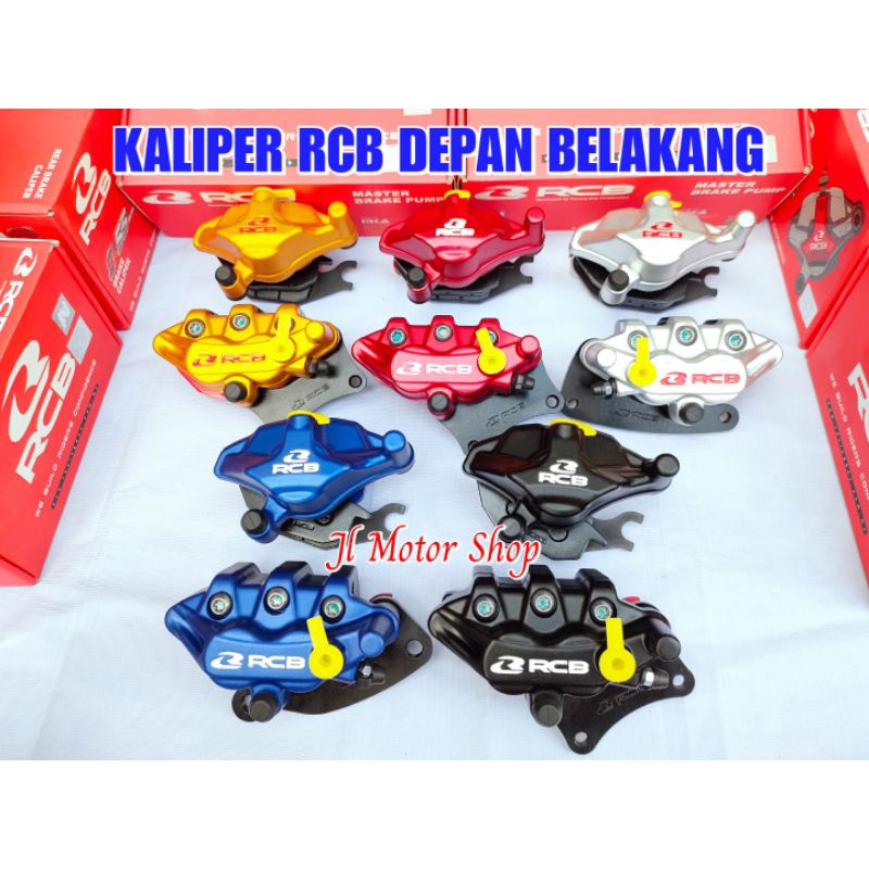 CALIPER KALIPER RCB DEPAN BELAKANG GSX 150 SATRIA FU 150 KARBU SATRIA FU 150 INJEKSI SATRIA 2 TAK SATRIA RU 120 KALIPER RCB S SERIES S1 S55 ORIGINAL