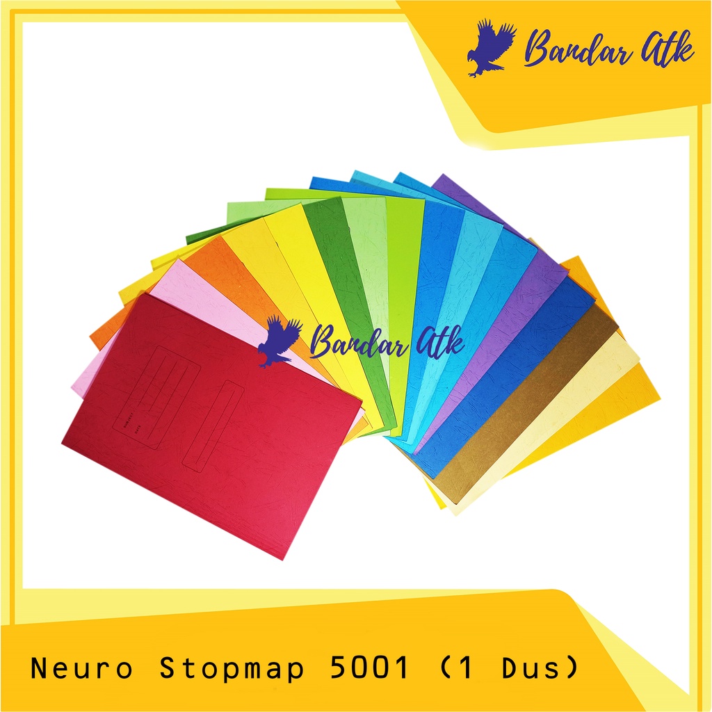 

Stopmap Neuro 5001 Best Quality Stop Map Map Kertas Murah ATK Murah [1 DUS]