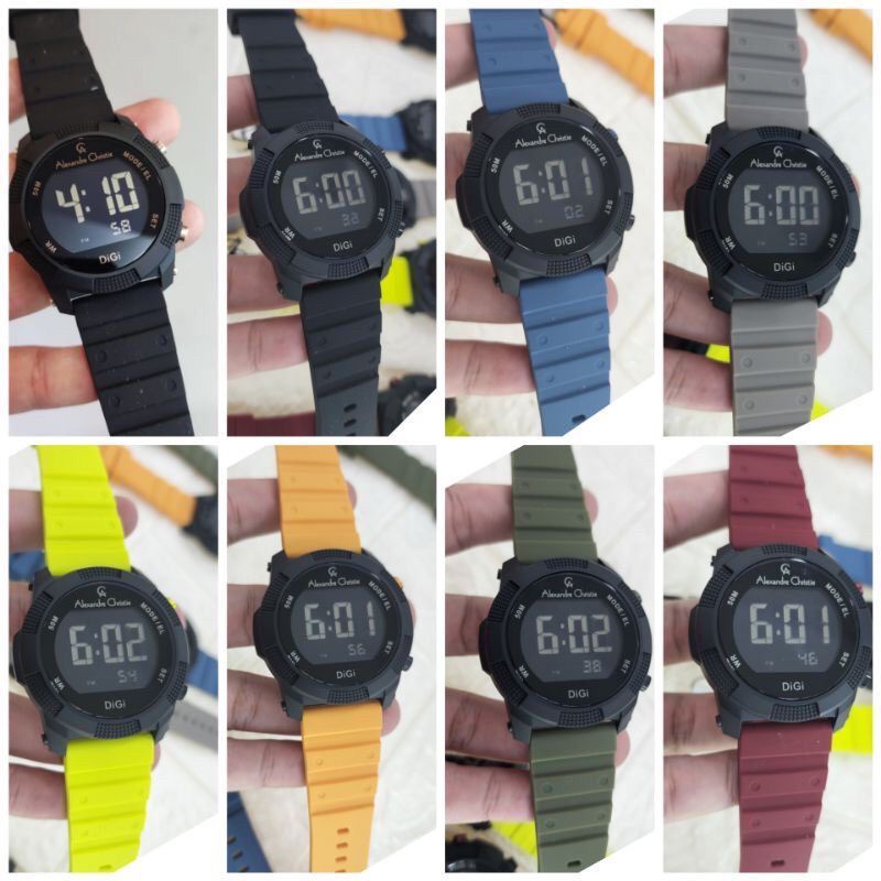 JAM TANGAN UNISEX PRIA WANITA ALEXANDRE CHRISTIE ORIGINAL AC 9367MH/9367