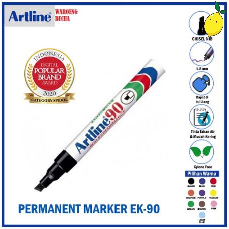 

Spidol Permanen Artline Marker EK-90
