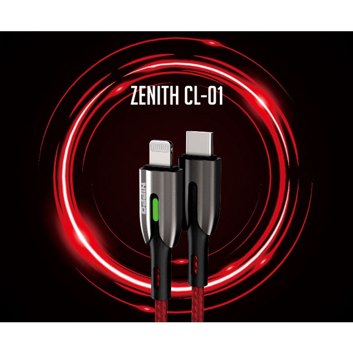 Hippo Zenith CL-01 Kabel PD USB Type C to Lightning Power Delivery 3.0