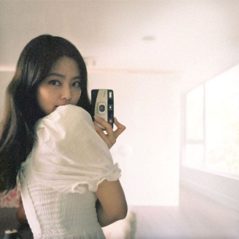 photocard jennie the album wink