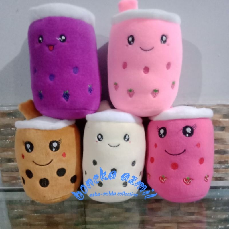 Boneka Boba bubble milk tea size s