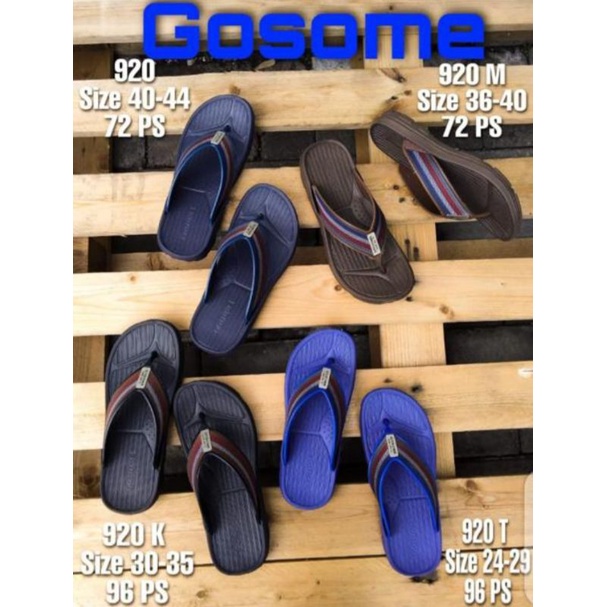 Gosome 920 - Sandal japit anak cowok - sandal japit anak laki laki - Sandal japit karet anak
