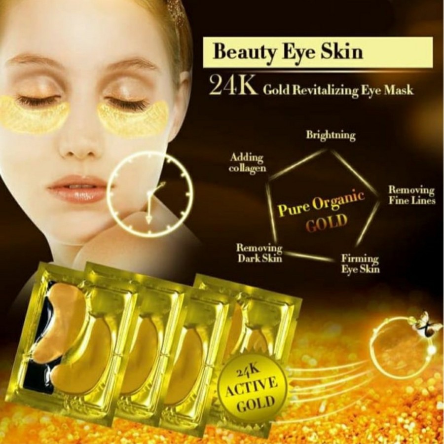 COLLAGEN CRYSTAL EYE MASK MASKER MATA GOOD QUALITY