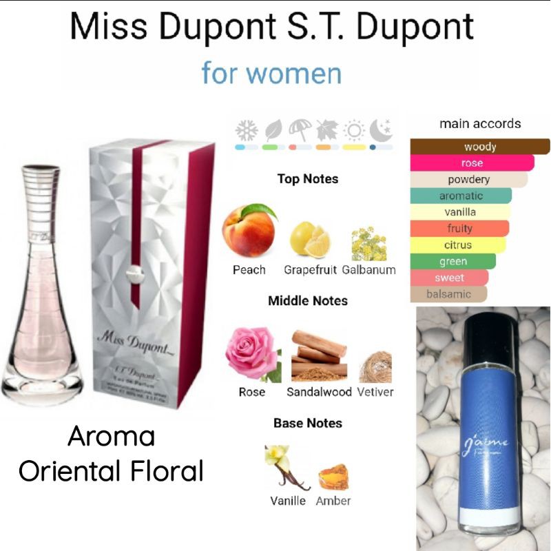 Inspired Parfum S.T. Dupont Miss Dupont for Women 35ml