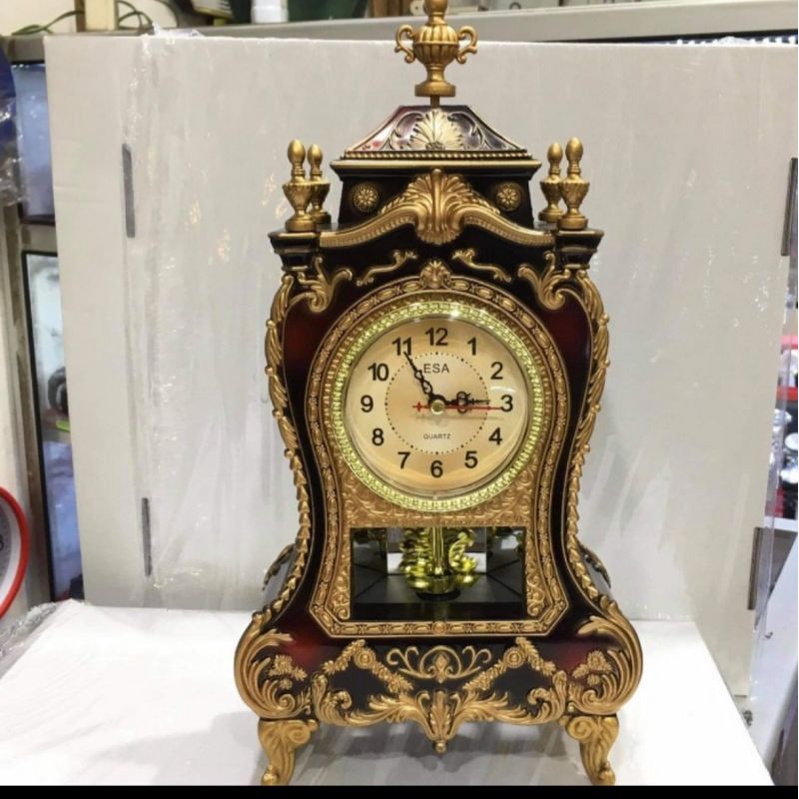 jam dinding clasik Eropa bandul putar