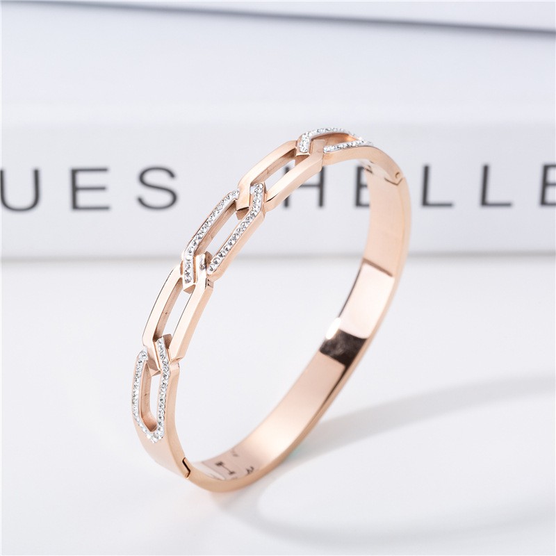 [NEW] Gelang Bracelet Wanita Aksesoris Titanium Korea Trend Masa Kini Cocok Hadiah GK086