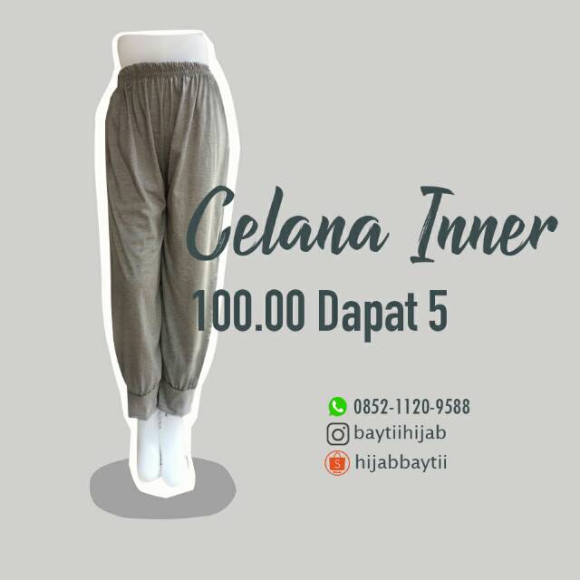 Celana inner 100rb dapat 5