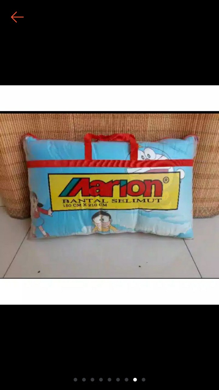 Balmut Karakter Katun Bisa Jadi Bad Cover Ukuran 200x150cm