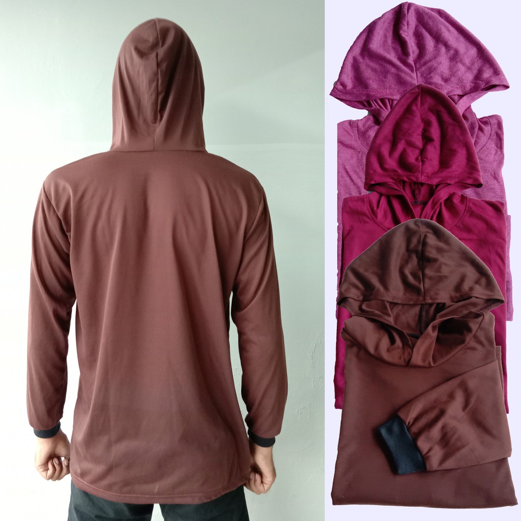 KAOS HODIE LENGAN PANJANG  (KAOS OBLONG PANJANG)
