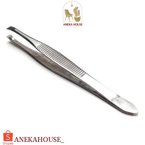 Pinset Pencabut Uban Bulu Dan Alis Bahan Stainless Steel 1Pcs