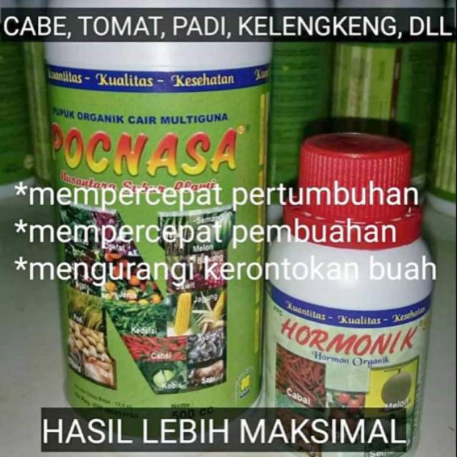 Jual Paket Pertanian Poc Nasa Hormonik Pupuk Organik Cair Shopee