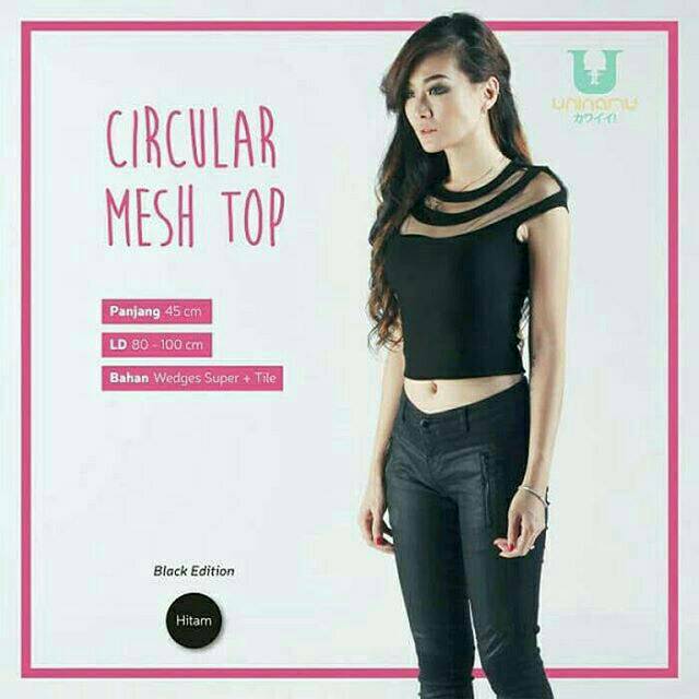 CIRCULAR MESH TOP
