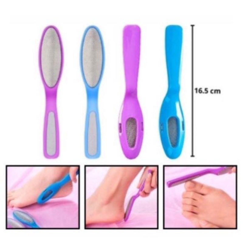 alat penghalus tumit telapak kaki 2 step calluses remover pedicure tools amplas pengangkat kulit mati