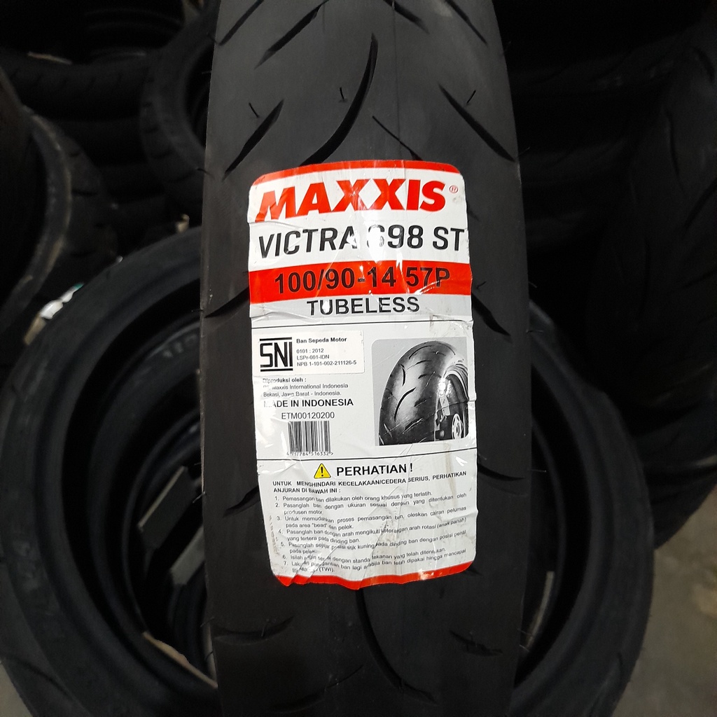 Ban motor matic Maxxis Victra 100 90 14 lexi