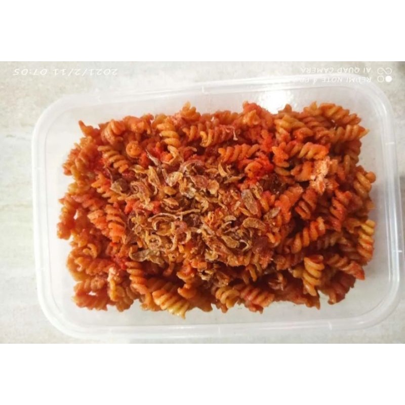

untir pedas box 500ml