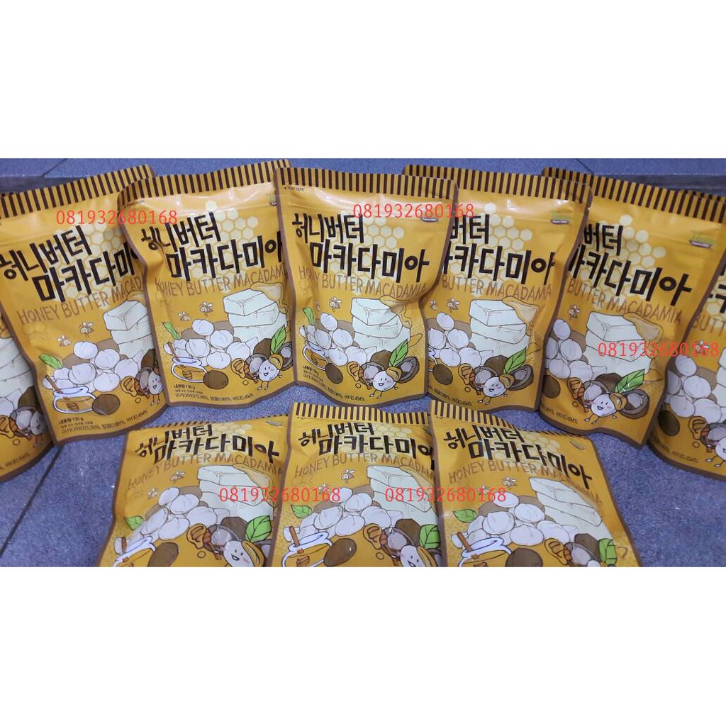 

Honey Butter Macadamia 130gram ~ Produsen Honey Butter Almond
