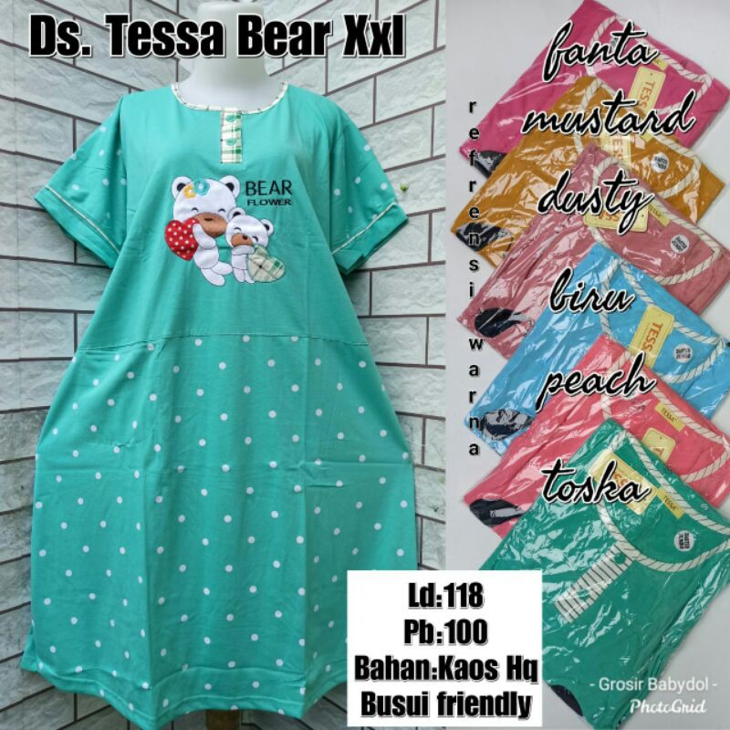 daster tessa jumbo/Daster kaos