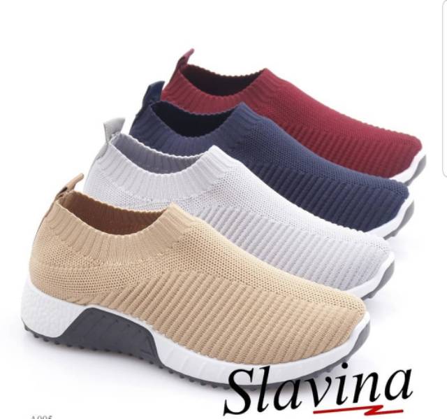 ABBUSHOES Ck 06  Sneakers Wanita bahan Kanvas Berkualitas Murah Nyaman-7