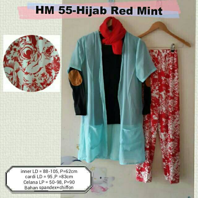 SALE!! Set Hijab MURAH,  BAJU WANITA LENGAN PANJANG OBRAL