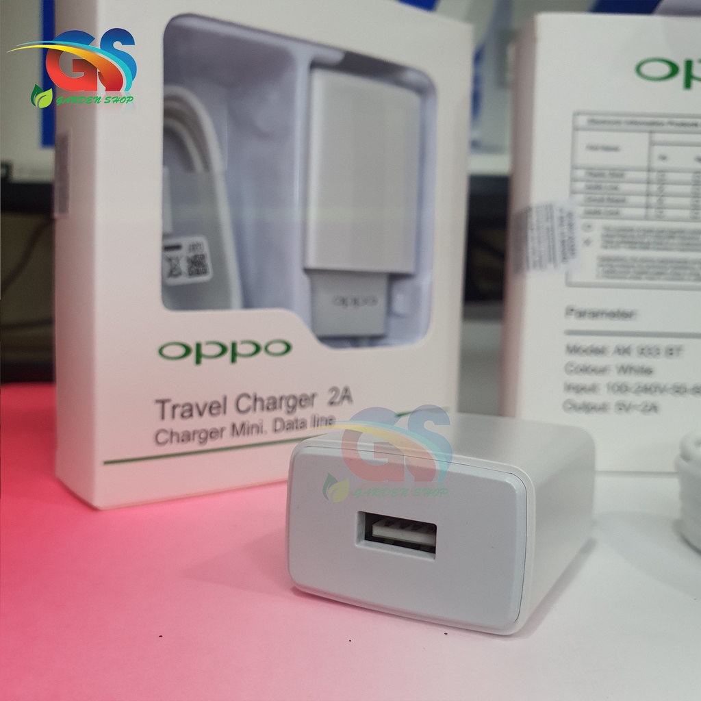 Charger Oppo Original 2A Fast Charging/Charger Oppo  F7 F5 F3 F1plus F1s A7 A3s A5s A71 A83 A37 A1k