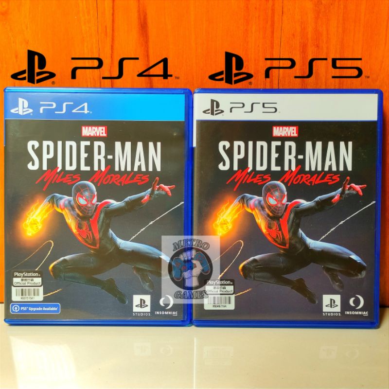 Spiderman Miles Morales PS5 Kaset Spider-Man Milesmorales Playstation PS 4 5 Marvel CD BD Game Spidey Spider Man Games PS5 Region 3 Asia Reg3 Reg 3 ps4 ps5 Super hero heroes laba laba superhero avengers spidermen men goty mainan gim anak seru petualangan