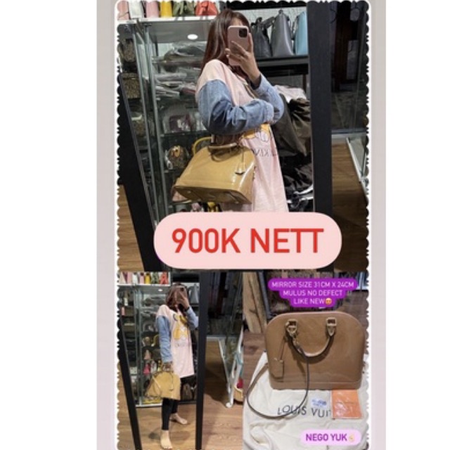 Preloved Tas Alma Mirror