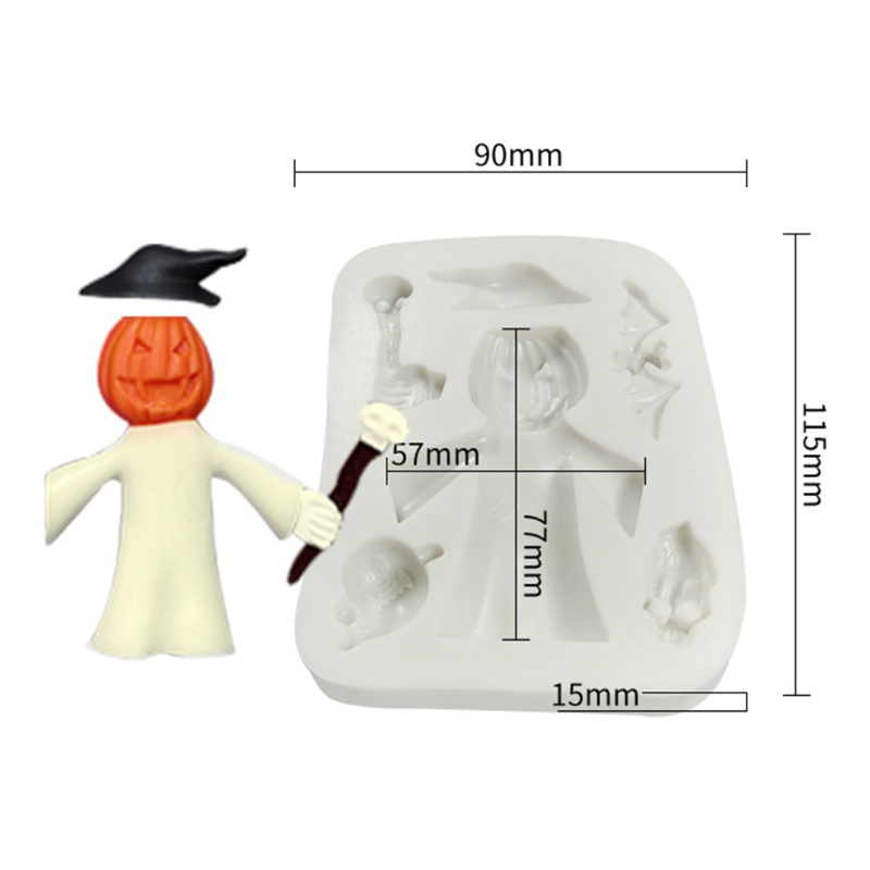 Zzz Cetakan Kue / Biskuit / Coklat / Clay Bahan Polymer Tema Halloween