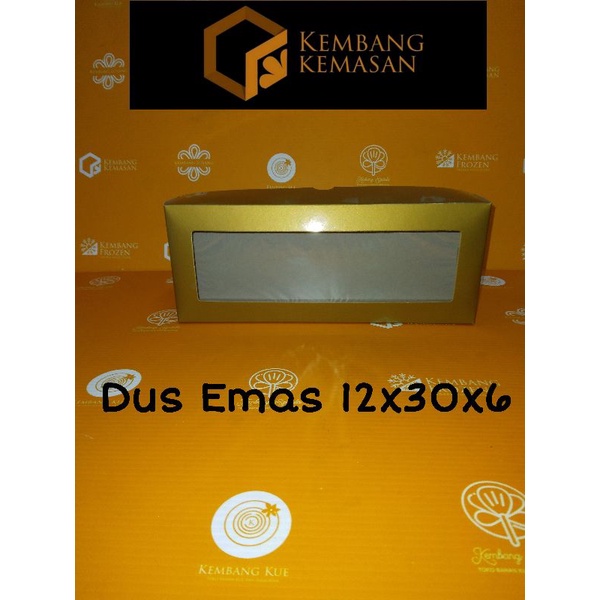 

10pcs Dus Emas Premium 12x30x6
