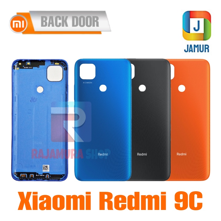 BACKDOOR XIAOMI REDMI 9C BACK DOOR XIAOMI REDMI 9C BACK COVER XIAOMI REDMI 9C BACK CASING XIAOMI RED
