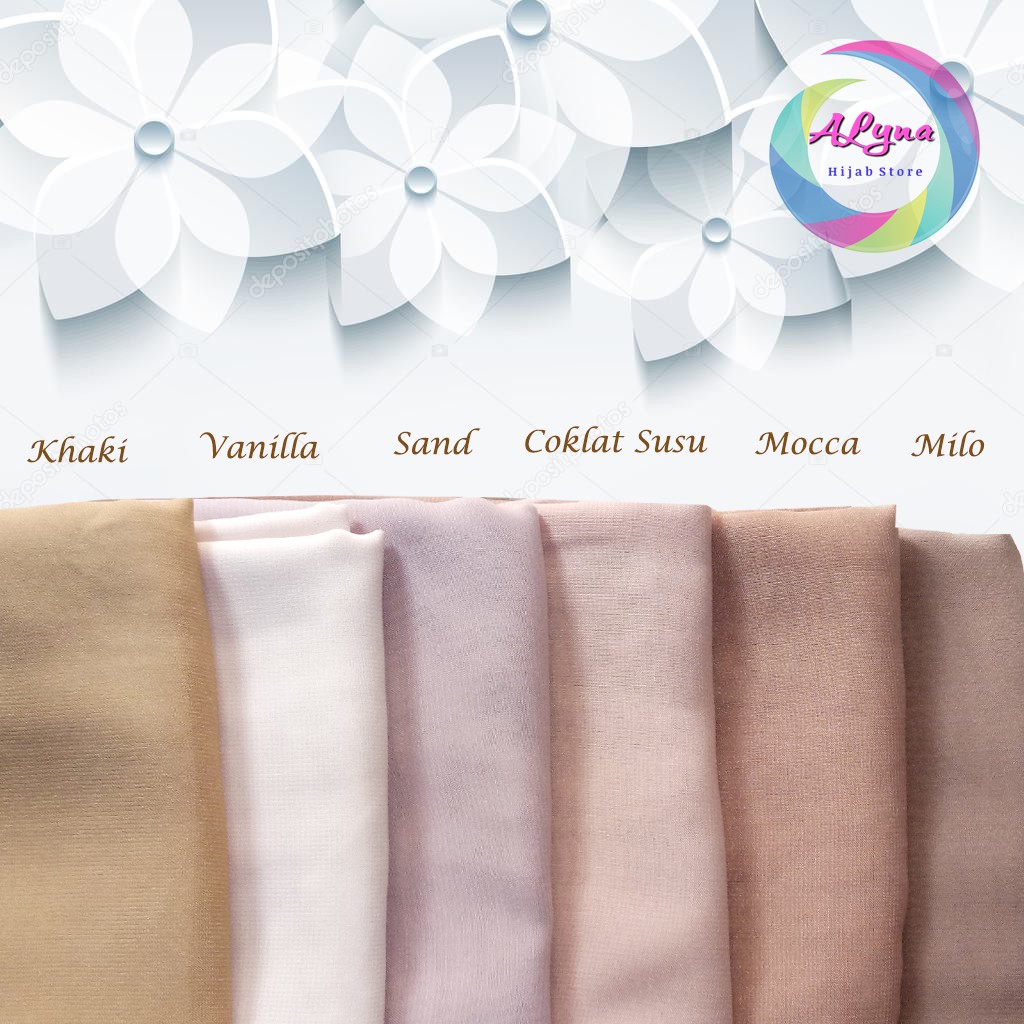 Hijab Segiempat Pollycotton Shopee Indonesia