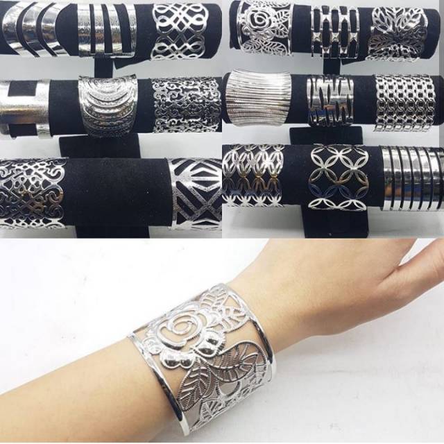 GELANG PLAT - MOTIF ACAK