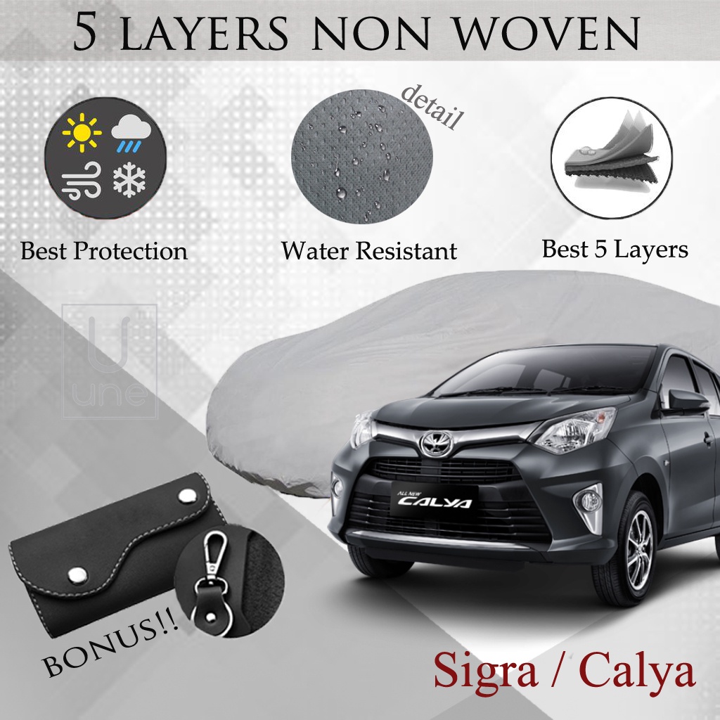 Cover Sarung Mobil CALYA 5 Layer Protection