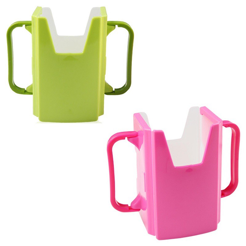 Juice Drink Box Holder Wadah Minuman Kemasan Bisa Dilipat