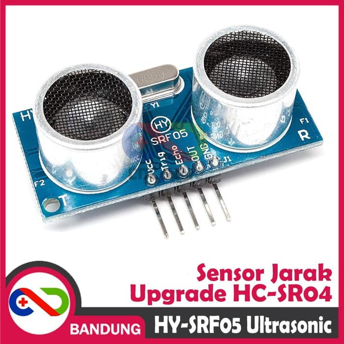 HY-SRF05 ULTRASONIC DISTANCE MEASURING SENSOR JARAK UPGRADE HC-SR04