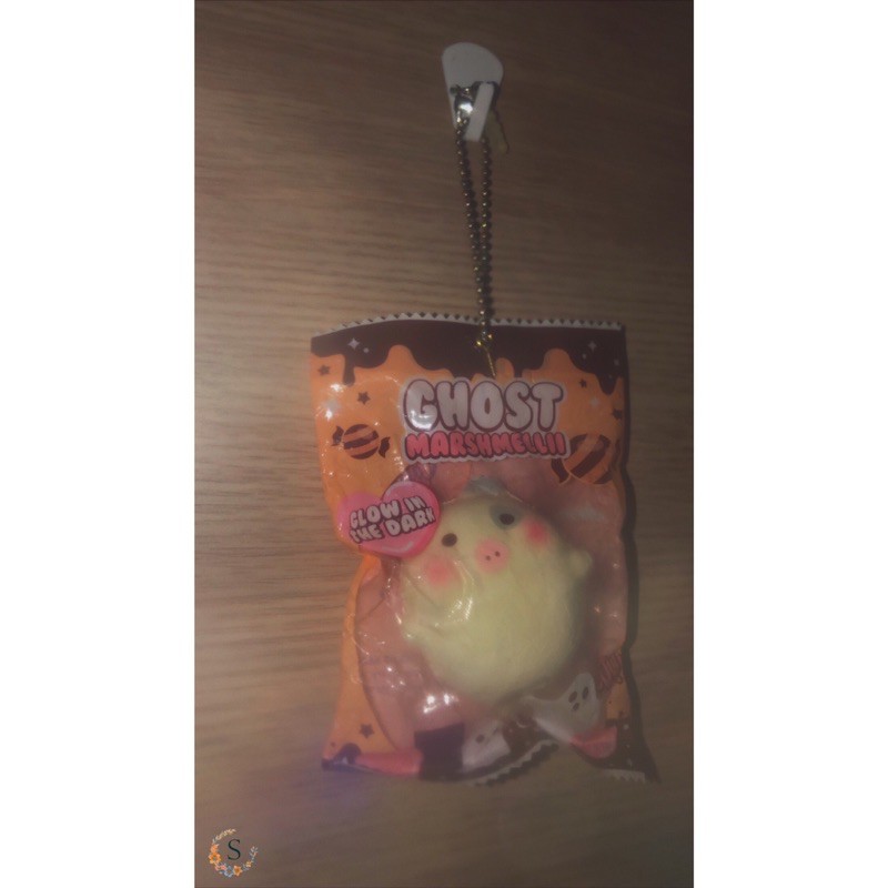 creamii candy ghost marshmelli squishy [glow in the dark]