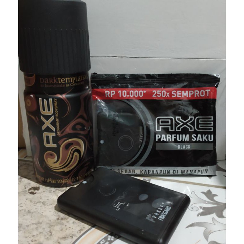 Axe body spray 150ml gratis 17ml (Axe saku)