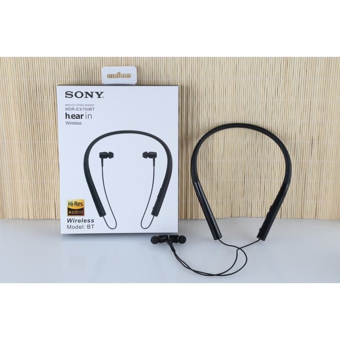 Headset Bluetooth Sport Wireless Earphone Handsfree Headphone SONY 750