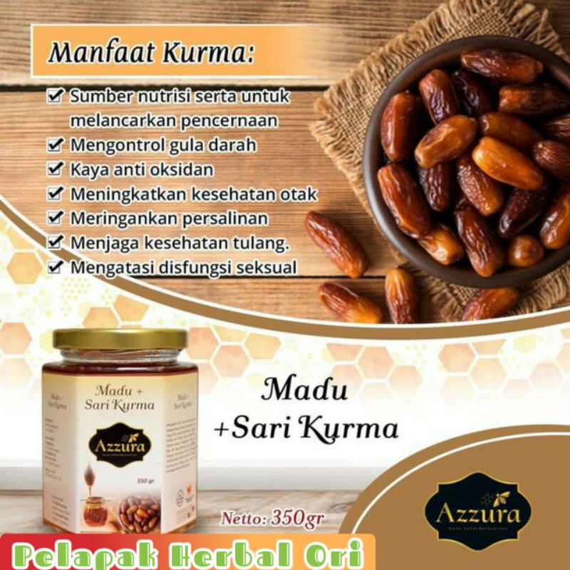 

Madu sari kurma / Madu Herbal / Madu Herbal sehat Alami Murni