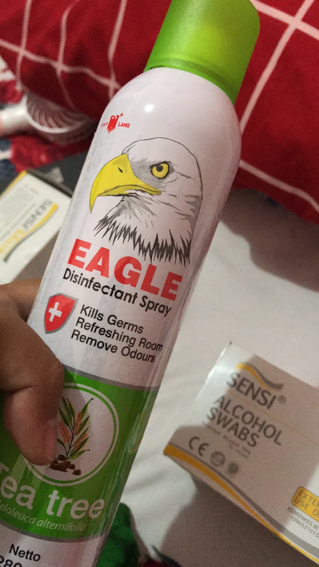 Eagle Eucalyptus Disinfectant Spray 280 Ml Pengharum Ruangan