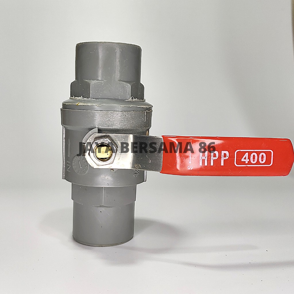 BALL VALVE PVC GAGANG BESI