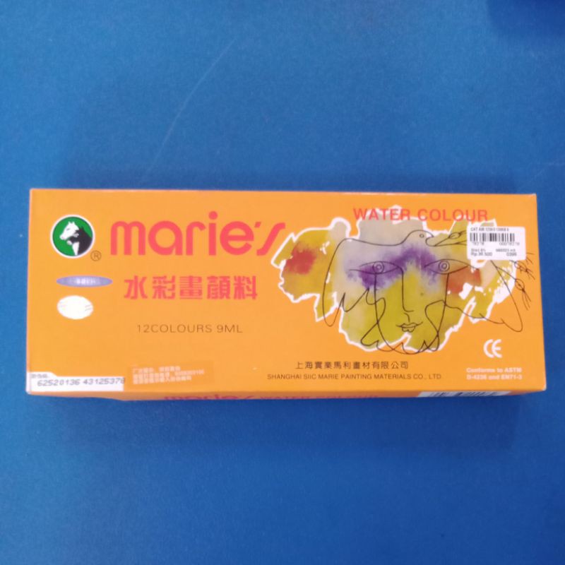

Cat air maries watercolour / Marie's water color 12 Colours 9ml