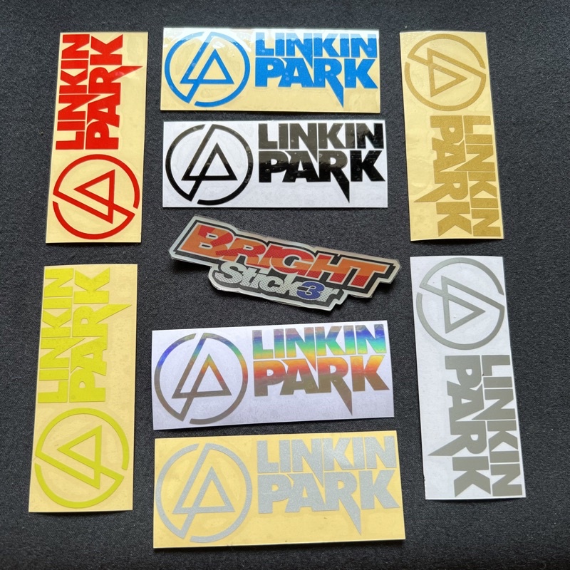 STICKER STIKER LINKIN PARK STICKER BAND CUTTING