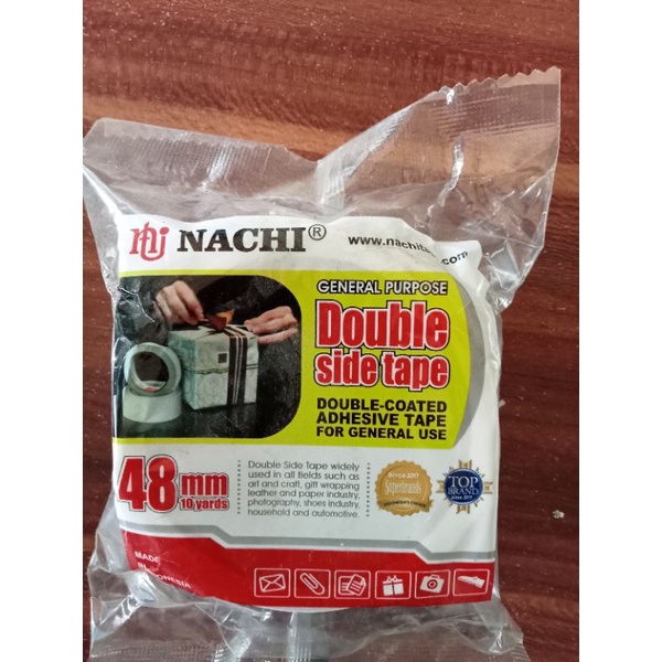 

Solasi Selotip Isolasi Double Side Tape Nachi 48mm 2in