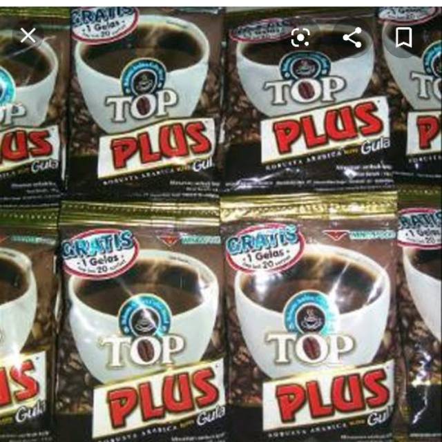 

Top plus kopi ( harga tertera dapt 10 sahet)