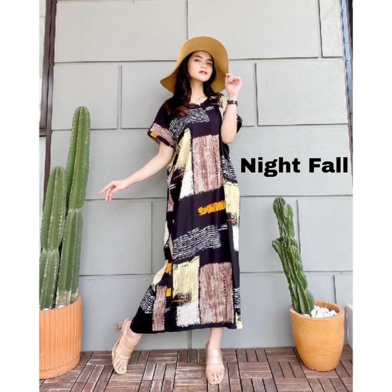 HOMEWEAR DASTER PANJANG SEMATA KAKI BUSUI Fit to XL